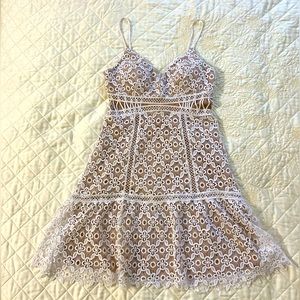 Free People Floral Mini Dress